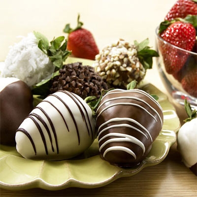 12 pack chcolate covered strawberries